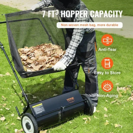 ๐ Tackle Leaves with Power โ Push Sweeper That Lasts