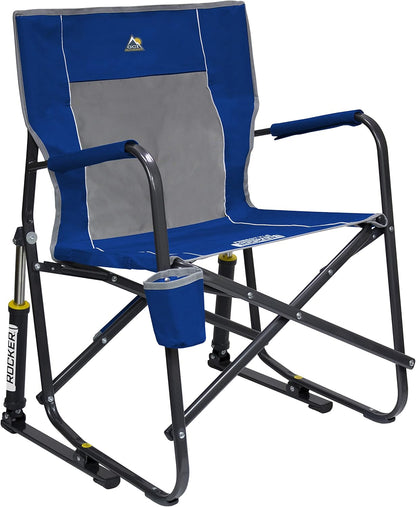 GCI OUTDOOR Freestyle Rocker Outdoor Rocking Chair with Beverage Holder