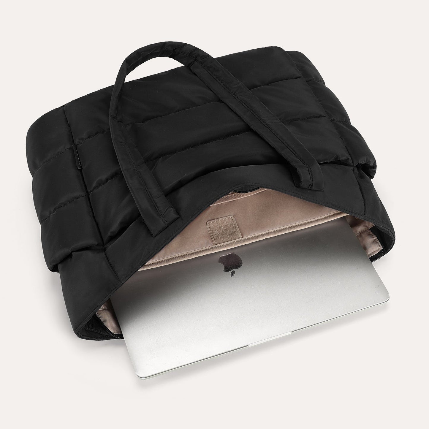 20L Puffy Tote Bag with 15.6" Laptop Compartment