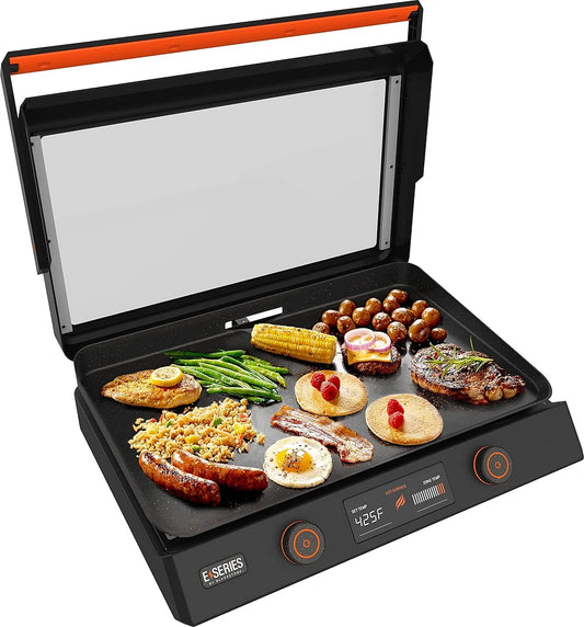 🔥 Grill Anywhere – E-Series 22" Electric Griddle on Cart